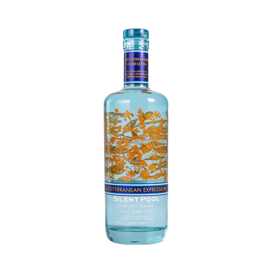 Rượu Gin Anh Quốc Silent Pool Mediterranean Expression 1000ml