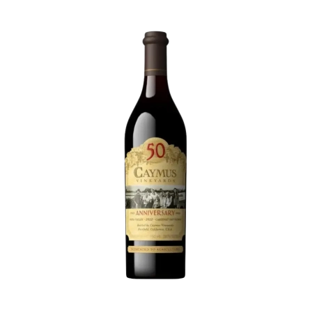 Rượu Vang Đỏ Mỹ Caymus 50th Anniversary Cabernet Sauvignon 2022 1000ml