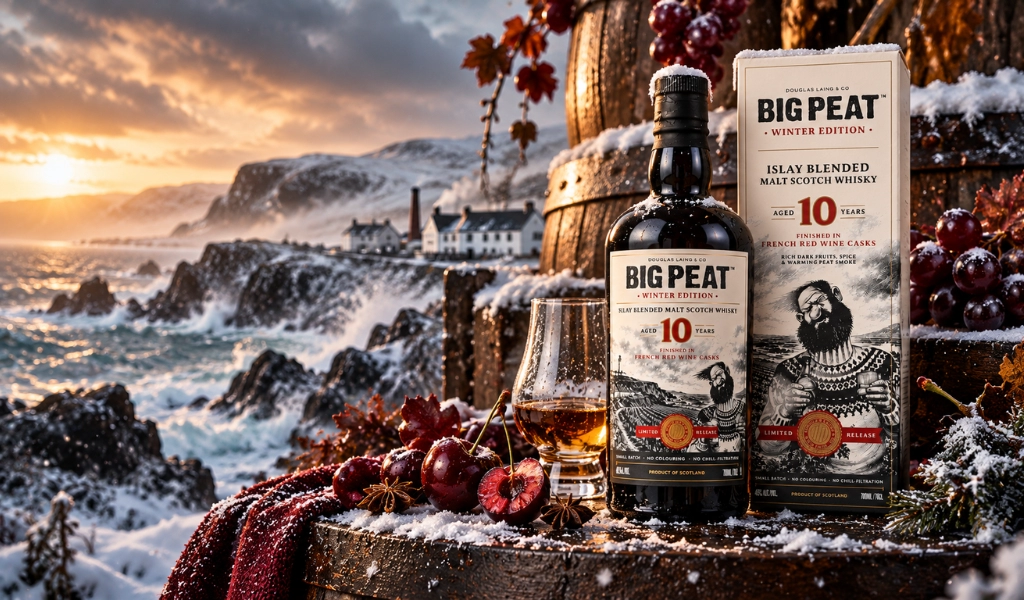 Big Peat Winter Edition 2026 Khói Islay Và Vang Đỏ Pháp