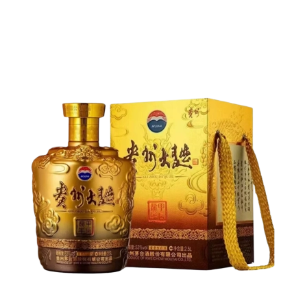 Rượu Mao Đài Quý Châu Đại Khúc Thịnh Thế Long Đằng 2.5L 53%/ Kweichow Moutai Guizhou Daqu/ 茅台贵州大曲生肖龙年礼盒