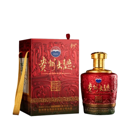 Rượu Mao Đài Quý Châu Đại Khúc Tiên Cảnh Linh Xà 2.5L 53%/ Kweichow Moutai Guizhou Liquor Daqu/ 茅台酱香酒蛇年大曲
