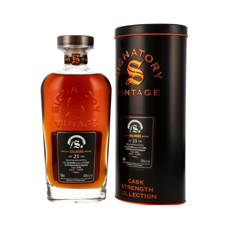 Rượu Whisky Dalmore 21 Year Old Cask Strength Collection Signatory Vintage 2003