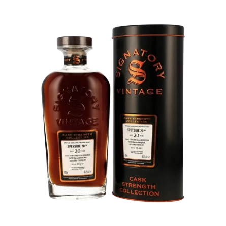 Rượu Whisky Signatory Vintage Speyside 20 Year Old Cask Strength Collection Vintage 2005