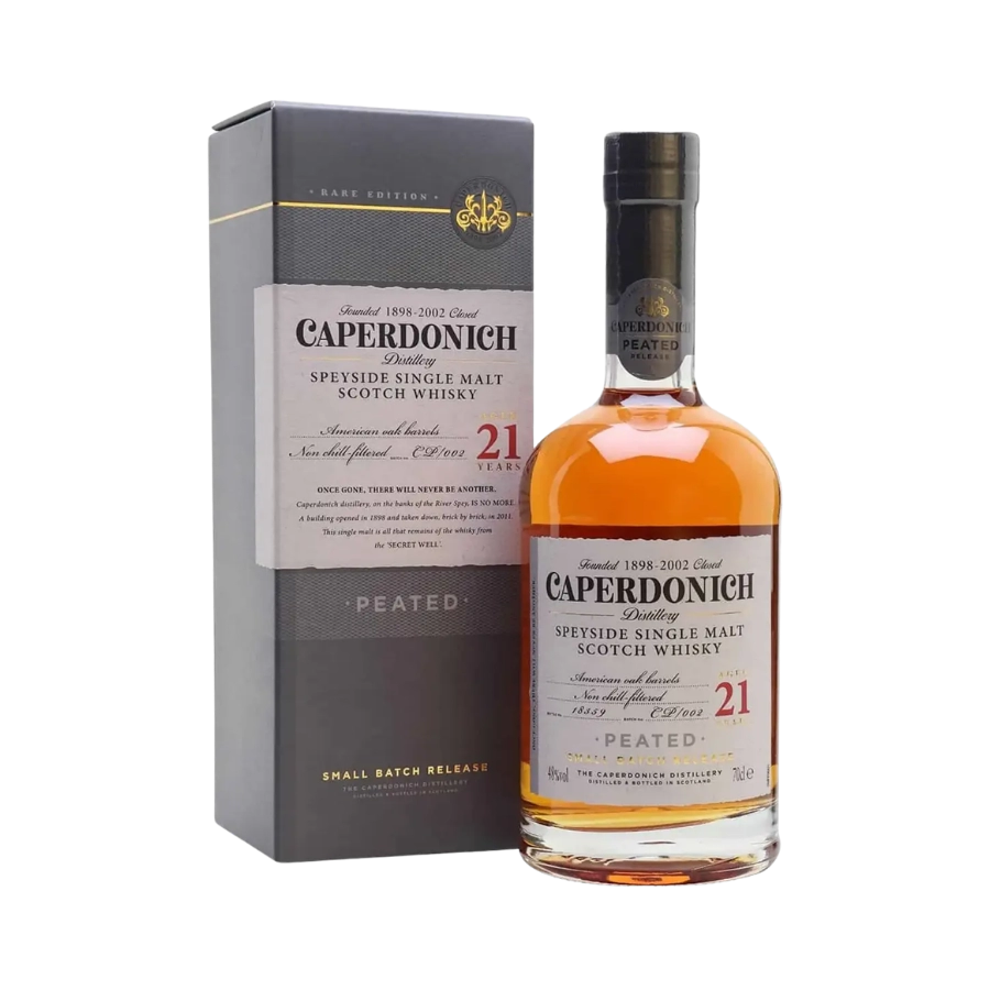 Rượu Whisky Caperdonich 21 Year Old Peated