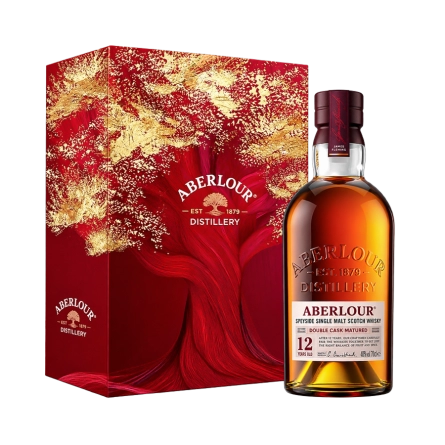 Rượu Whisky Aberlour 12 Year Old Double Cask Mat Ured Speyside Hộp Quà Tết 2027