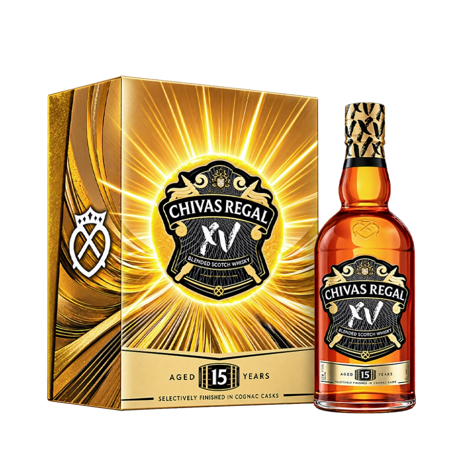 Rượu Whisky Chivas 15 Year Old Hộp Quà Tết 2027
