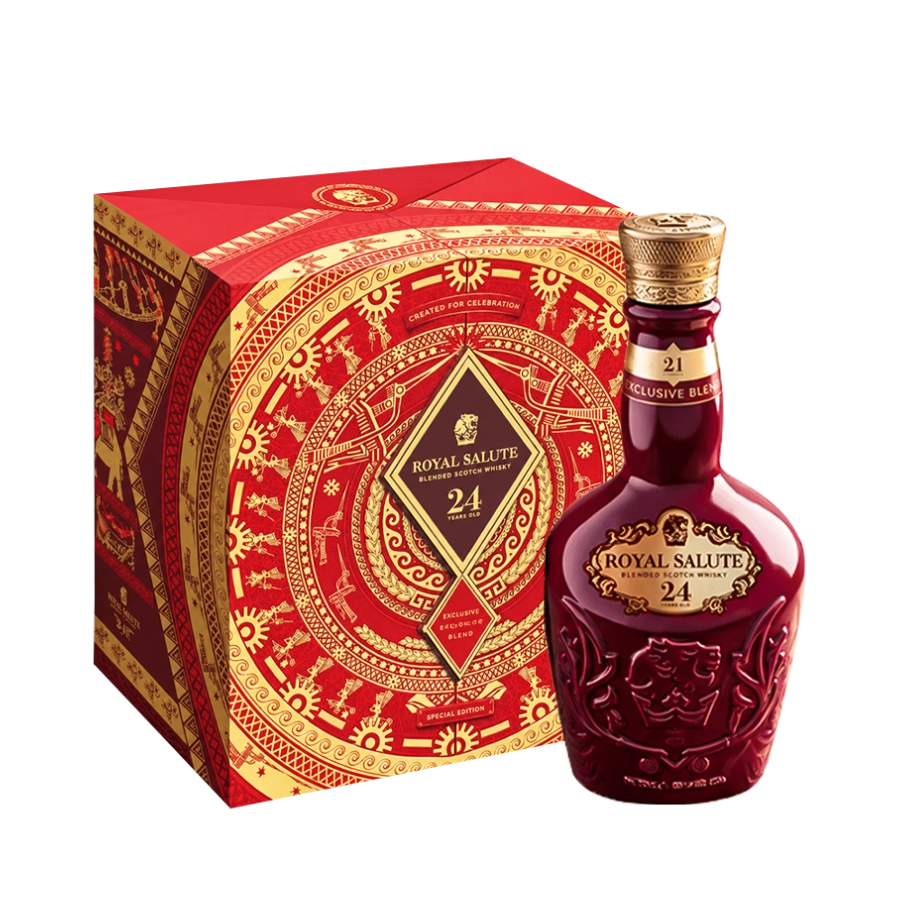 Rượu Whisky Royal Salute 24 Year Old Phiên Bản Hộp Quà Tết 2027