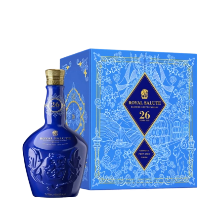 Rượu Whisky Royal Salute 26 Year Old Colheita Port Cask Finish Hộp Quà Tết 2027