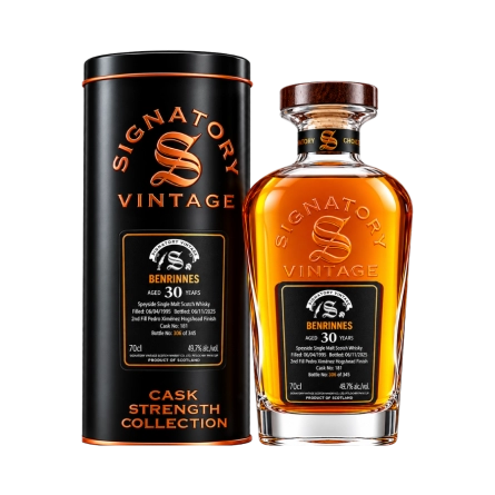 Rượu Whisky Benrinnes 30 Year Old Cask Strength Collection Signatory Vintage 1995