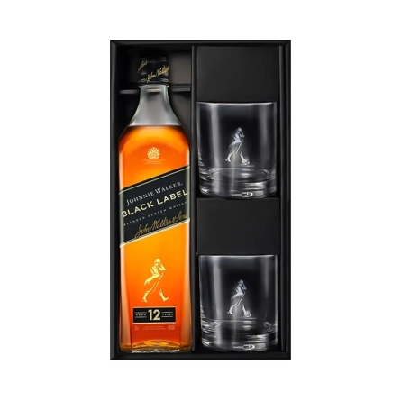 Rượu Whisky Johnnie Walker Black Label 12 Year Old Phiên Bản Hộp Quà Tết 2027