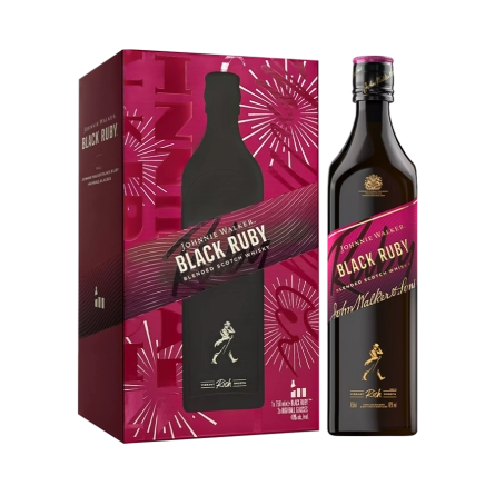 Rượu Whisky Johnnie Walker Black Ruby Phiên Bản Hộp Quà Tết 2027