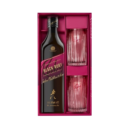 Rượu Whisky Johnnie Walker Black Ruby Phiên Bản Hộp Quà Tết 2027