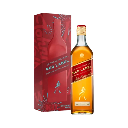 Rượu Whisky Johnnie Walker Red Label Phiên Bản Hộp Quà Tết 2027