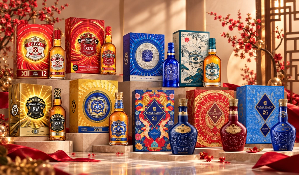 Bảng Giá Rượu Chivas Hộp Quà Tết Đinh Mùi 2027