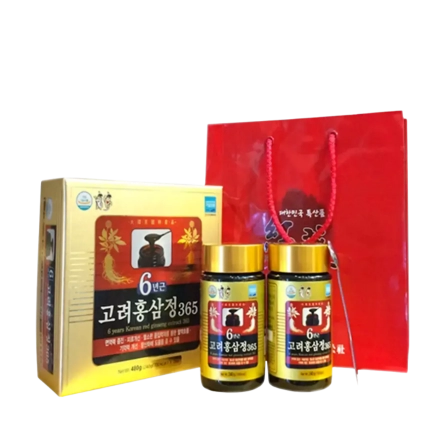 Cao Hồng Sâm 365 Hàn Quốc Hộp 2 Hũ