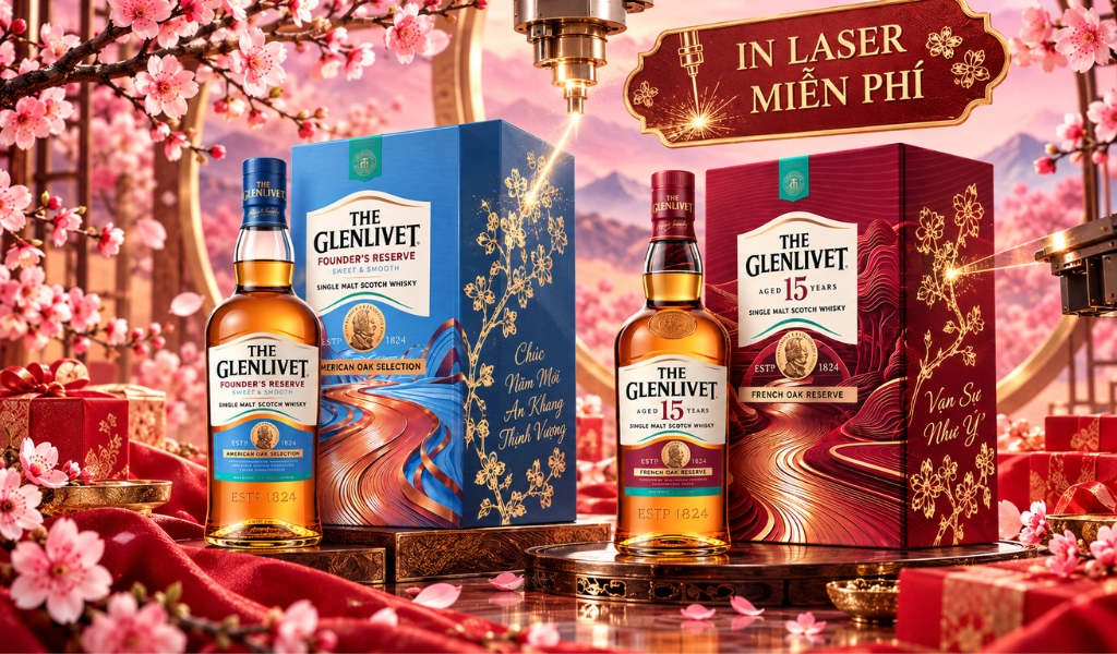 Glenlivet Hộp Quà Tết