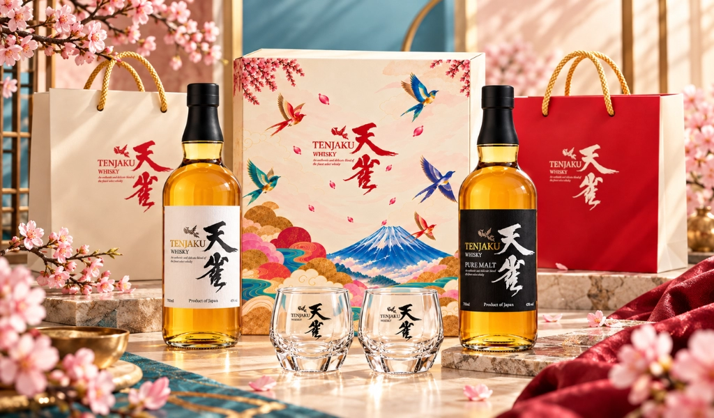 Xuân Cất Cánh Cùng Whisky Tenjaku Hộp Quà Tết Đinh Mùi 2027