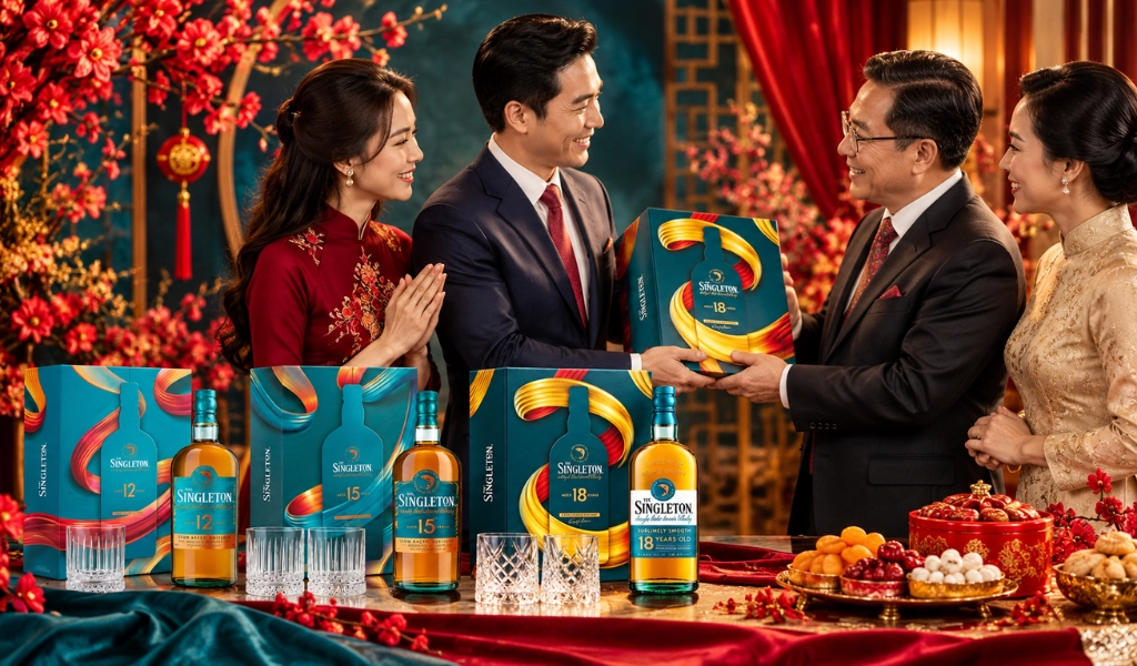 Hộp Quà Tết Singleton Cao cấp