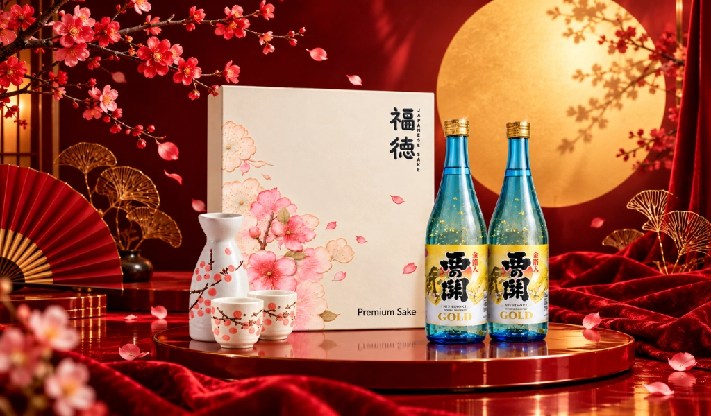 BST Sake Nishinoseki Hộp Quà Cao Cấp