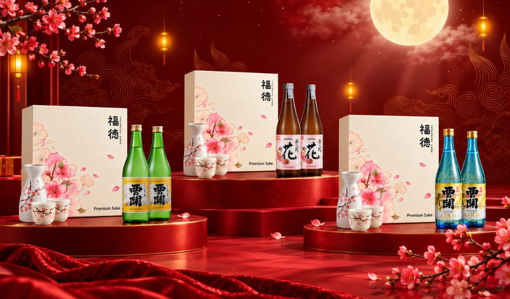 BST Sake Nishinoseki Hộp Quà Đẹp