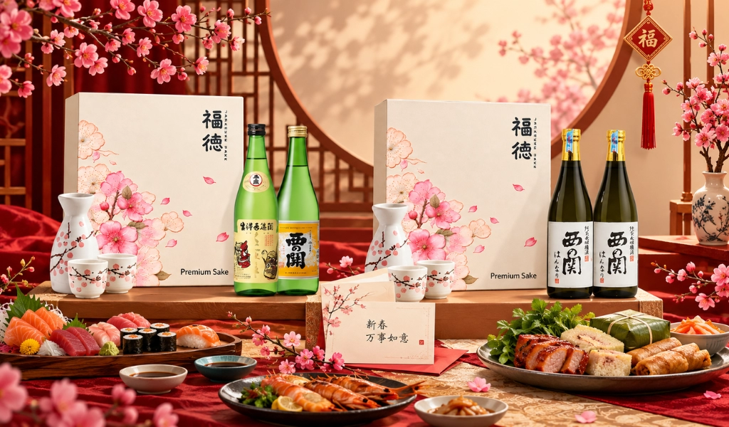 BST Sake Nishinoseki Hộp Quà Sang Trọng