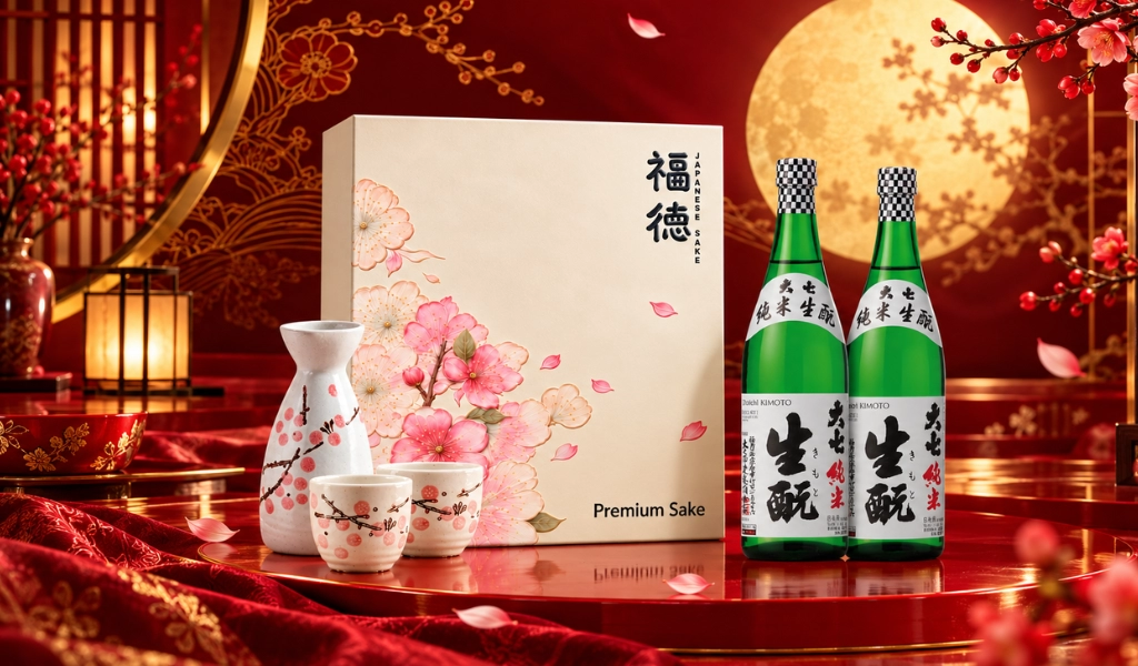 BST Sake Nishinoseki Hộp Quà Tết