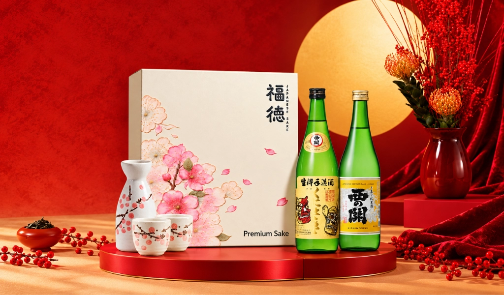 BST Sake Nishinoseki Hộp Quà Thượng Hạng