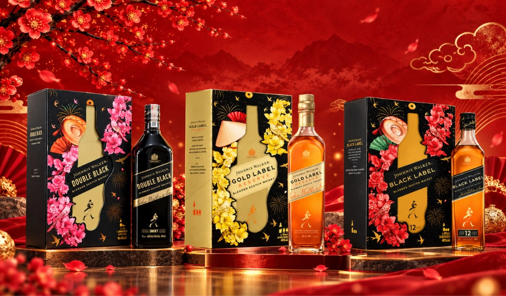 Khám Phá 3 Phiên Bản Whisky Johnnie Walker Quà Tết 2027